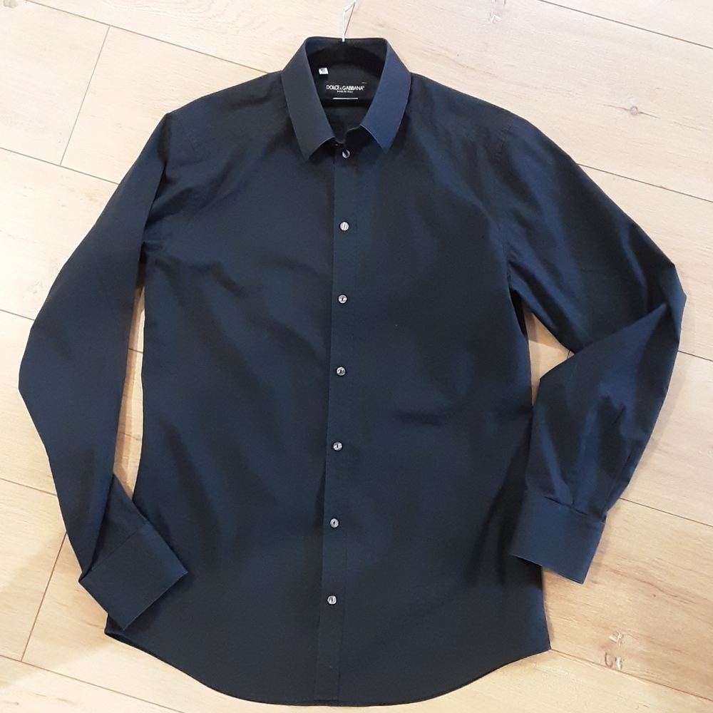 Dolce & Gabbana Men's ButtonDown Shirt, 15 3/4, 40